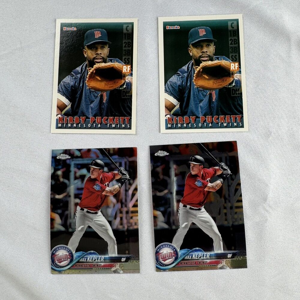 67 Minnesota Twins NM Cards Lot Hand Picked All Stars Parallels Chrome Topps HOF - Picture 9 of 9